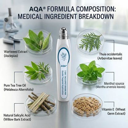 AQA® 𝟕-𝐃𝒂𝘆 𝐒𝗸𝐢𝐧 𝐓𝒂𝗴 𝐒𝐩𝙤𝐭 𝐄𝐫𝒂𝐬𝙚𝐫 Painless Scar-Free