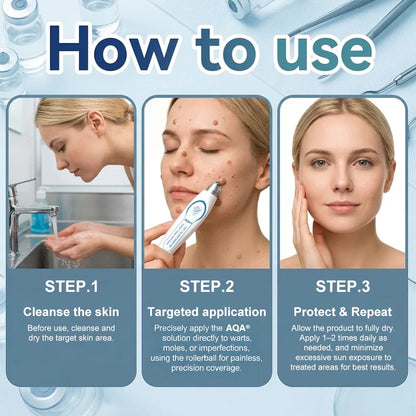 AQA® 𝟕-𝐃𝒂𝘆 𝐒𝗸𝐢𝐧 𝐓𝒂𝗴 𝐒𝐩𝙤𝐭 𝐄𝐫𝒂𝐬𝙚𝐫 Painless Scar-Free