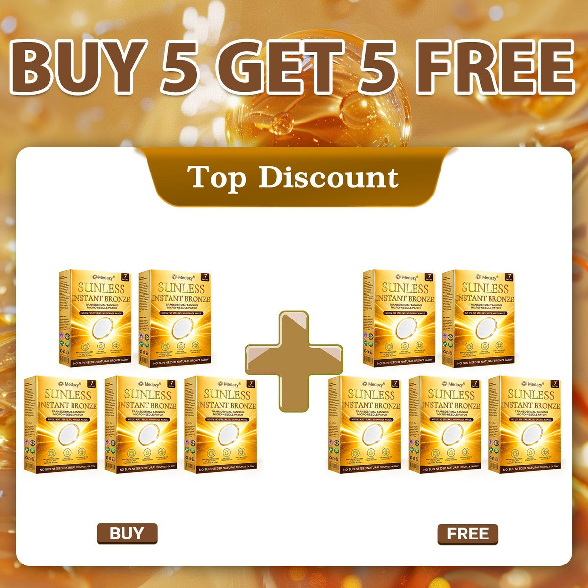 ☀️𝑶𝒇𝒇𝒊𝒄𝒊𝒂𝒍 𝑺𝒕𝒐𝒓𝒆 | ☀️ Medazy® 𝐒𝐮𝐧𝐥𝐞𝐬𝐬 𝐈𝐧𝐬𝐭𝐚𝐧𝐭 𝐁𝐫𝐨𝐧𝐳𝐞 𝐓𝐚𝐧𝐧𝐢𝐧𝐠 𝐌𝐢𝐜𝐫𝐨𝐧𝐞𝐞𝐝𝐥𝐞 𝐏𝐚𝐭𝐜𝐡 🇺🇸 (𝐉𝐮𝐬𝐭 𝐨𝐧𝐜𝐞 𝐚 𝐝𝐚𝐲) 𝐕𝐢𝐬𝐢𝐛𝐥𝐞 𝐁𝐫𝐨𝐧𝐳𝐞 𝐆𝐥𝐨𝐰 𝐢𝐧 𝟕 𝐃𝐚𝐲𝐬 ✅ 𝐍𝐨 𝐔𝐕, 𝐍𝐨 𝐎𝐫𝐚𝐧𝐠𝐞, 𝐍𝐨 𝐒𝐭𝐫𝐞𝐚𝐤𝐬, 𝐍𝐨 𝐃𝐇𝐀, 𝐍𝐨 𝐌𝐞𝐬𝐬.