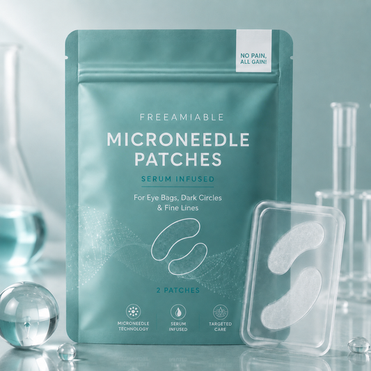 Dissolving Microneedle Eye Patches
