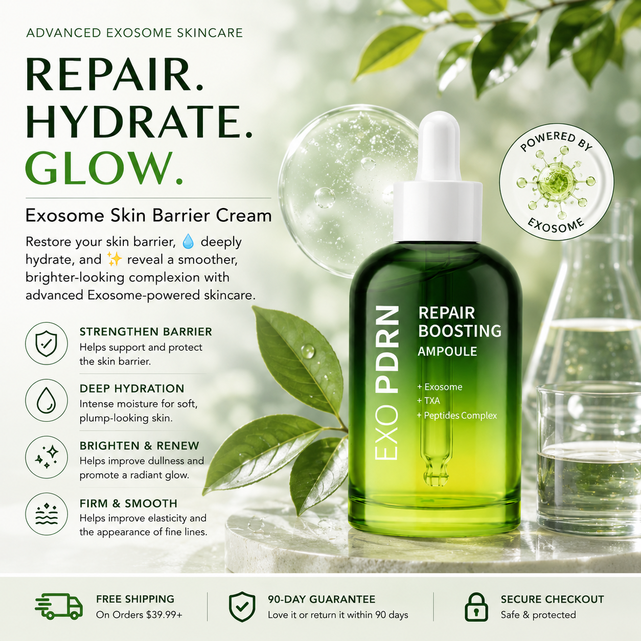🔥 Summer Sale | Up to 70% OFF on Exosome Skin Barrier Cream