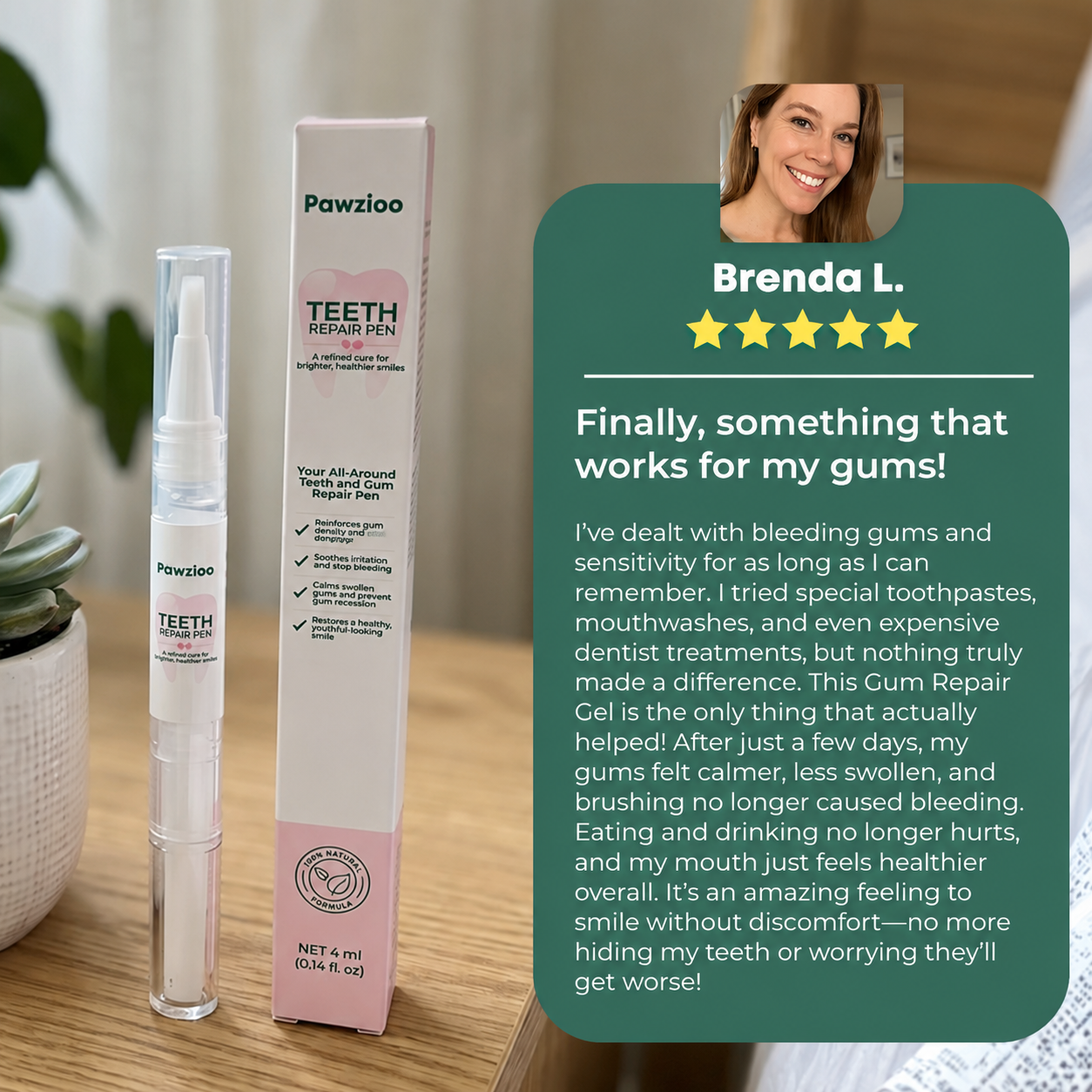 🔥 Pawzioo™ Gum & Enamel Repair Pen – Soothe Sensitive Gums & Support a Healthier Smile