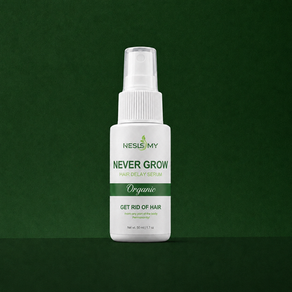 NeverGrow Hair Delay Serum – 3-Month Smooth Skin Routine