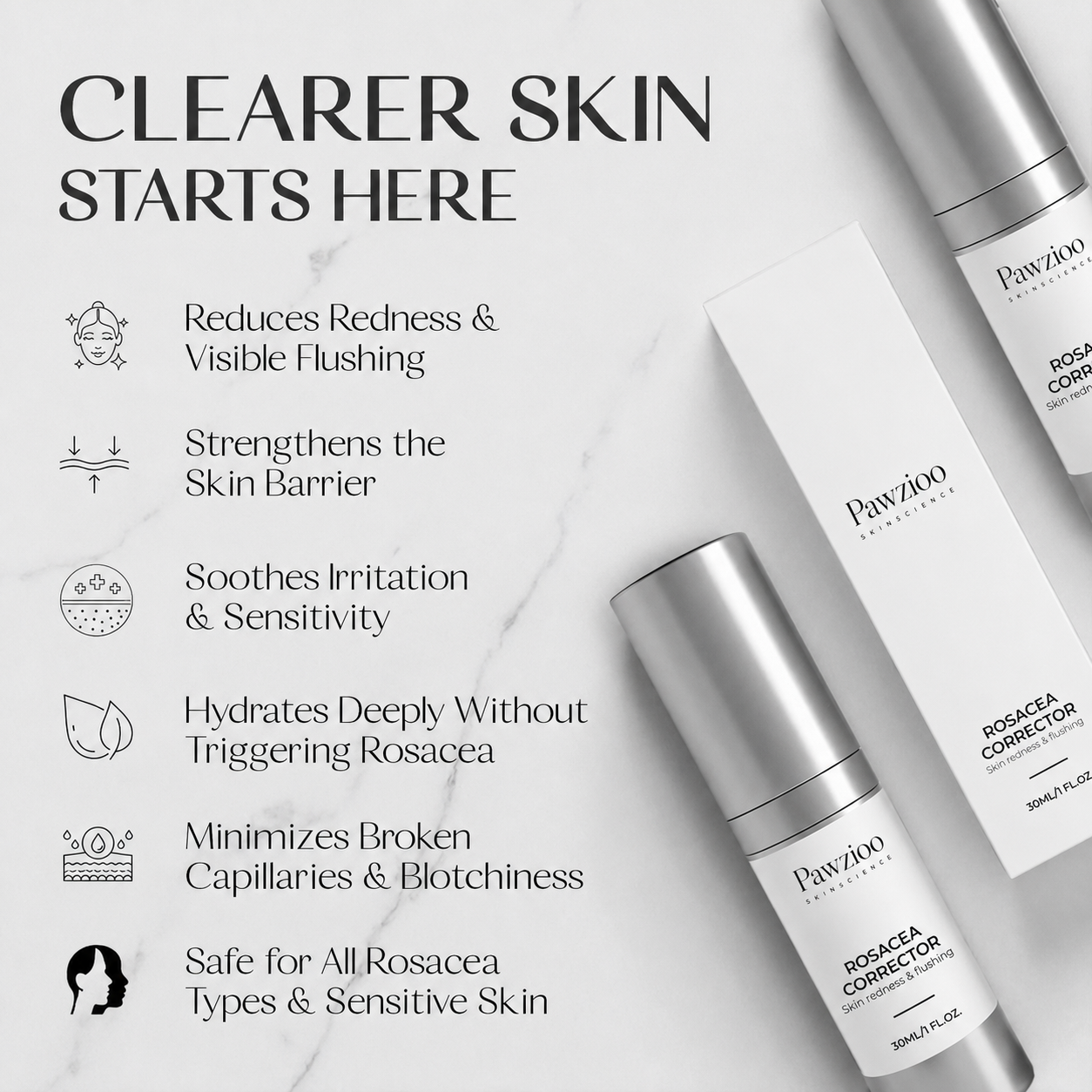 48H Redness Relief Cream – Calm & Restore Sensitive Skin