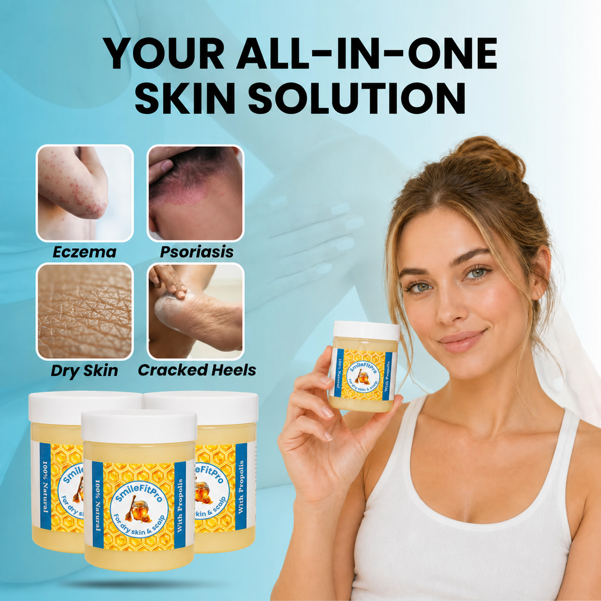 SmileFitPro - Repair Balm For Eczema & Psoriasis