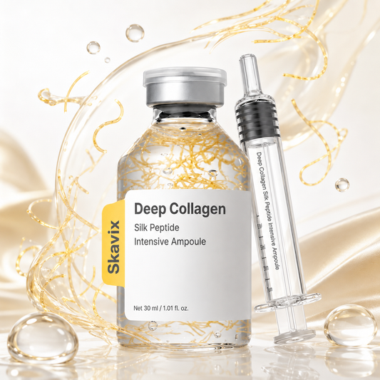 ✨ 30-Peptide Golden Silk Firming Ampoule – Melt-In Threads for Smoother, Tighter-Looking Skin