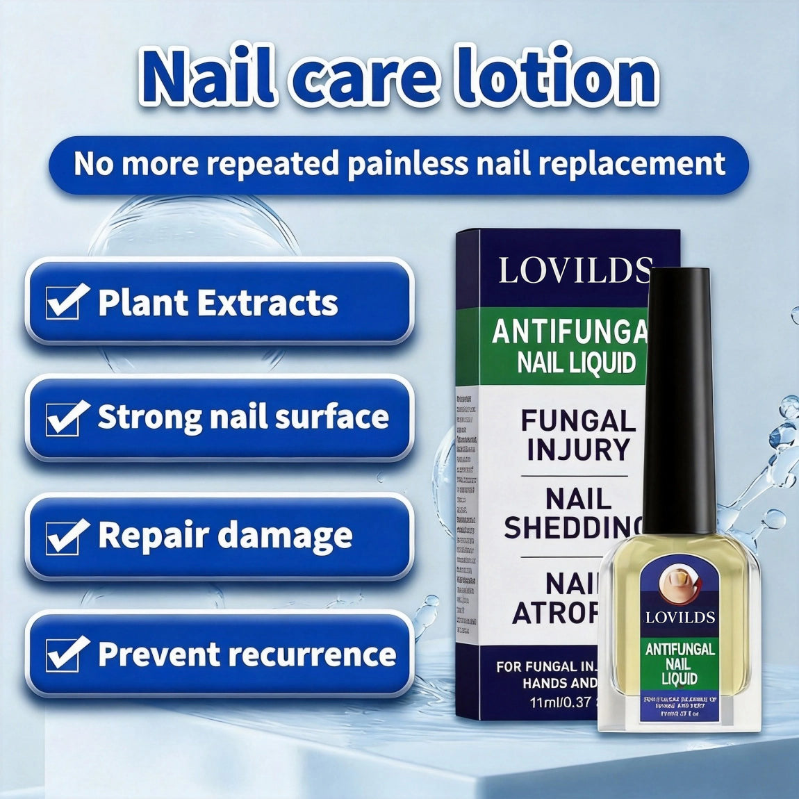 3-Day Maximum Intensity Nail Fungus Treatment - Fast-Acting Liquid Drops